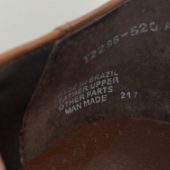 Trotters Aspen Woven Leather Slip On Brown Loafer. Like New. Size 6M; EUC - Picture 8 of 8